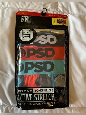 New in bag PSD mens boxer briefs size S